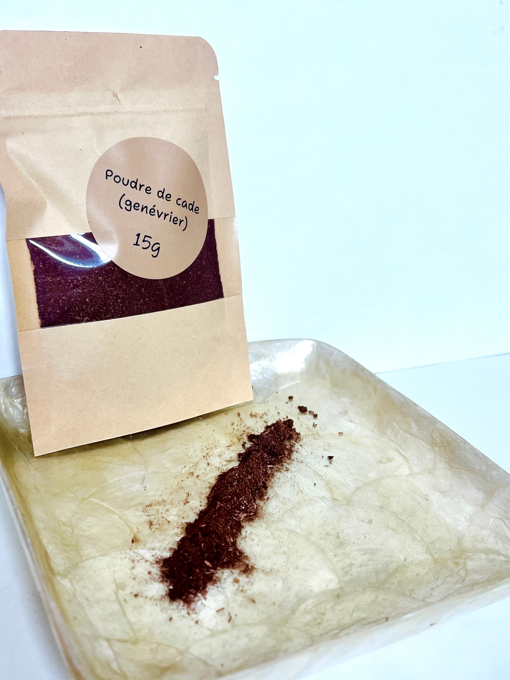 Poudre de cade (écorce de genévrier)